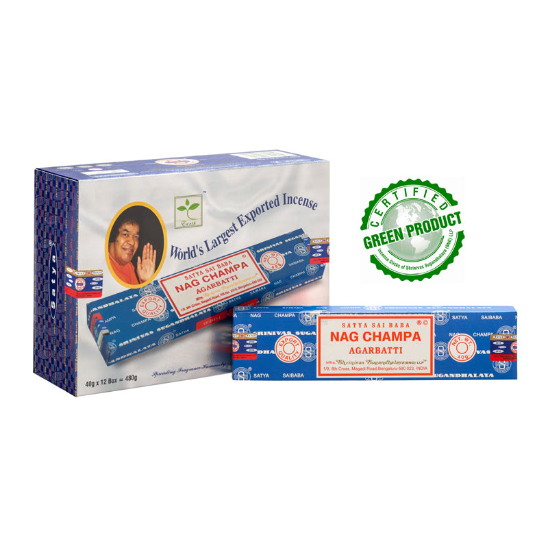 Incense-Satya - Nag Champa 40 gr Incense