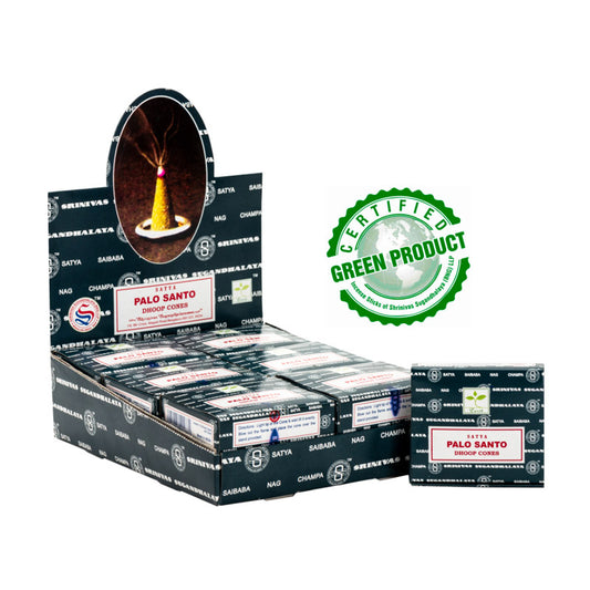 Incense-Satya  Palo Santo – Dhoop Cone