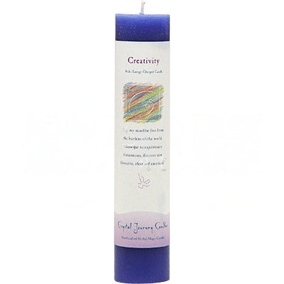 Candle Pillar Herbal 7"