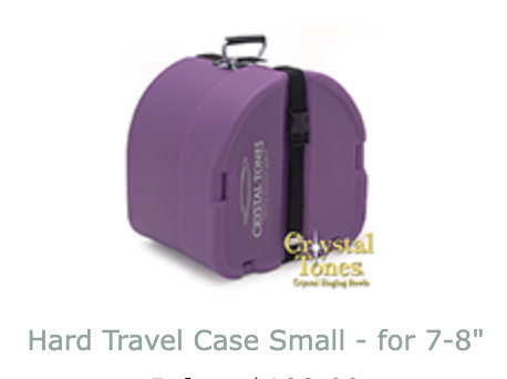 Crystal Tones heavy-duty Crystal Bowl hard Case