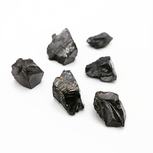 Shungite, Silver (Elite or Noble) - Raw 16 - 20 gr