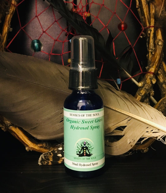 Organic Sweet Grass Hydrosol Spray 30 ml