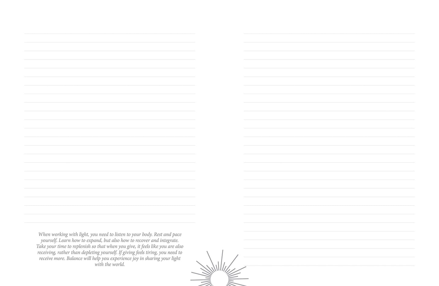 Lightworker Journal: Writing & Creativity Journal Paperback