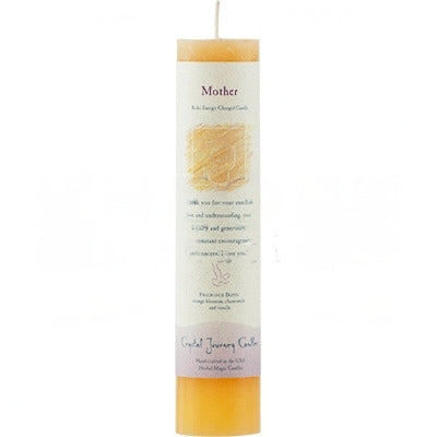 Candle Pillar Herbal 7"