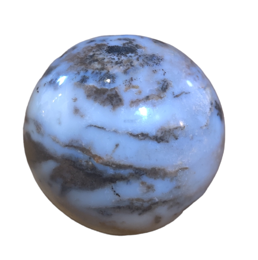 Agate, Tiger Merlinite - Sphere - Bali
