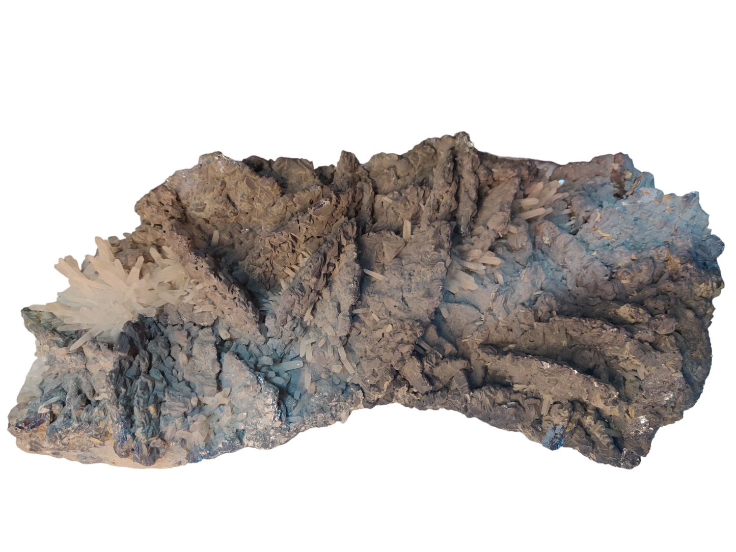 Quartz, Galena - Cluster - 50% off