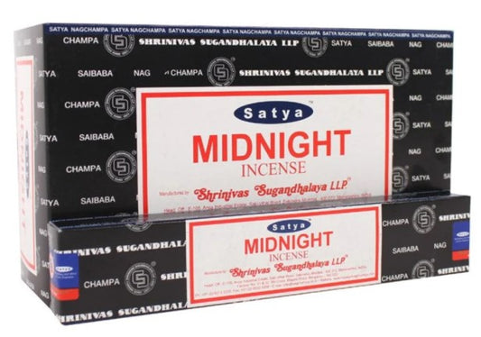 Incense-Satya – Midnight – 15 GR