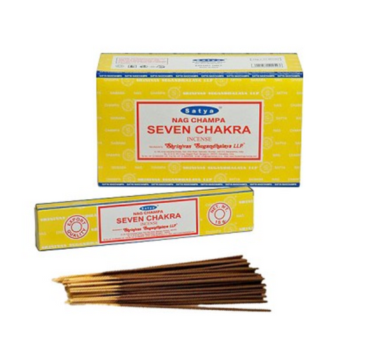 Incense-Satya Seven Chakras /15 GR