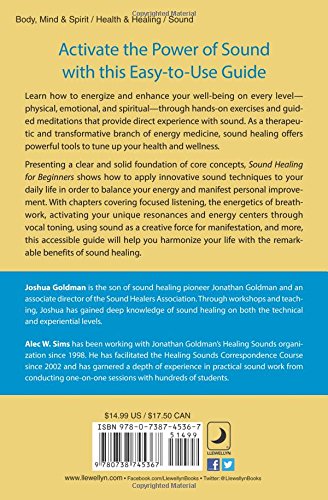Sound Healing for Beginners - Joshua Goldman & Alec W. Sims