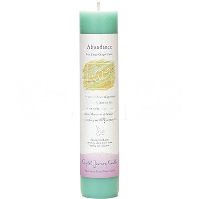 Candle Pillar Herbal 7"