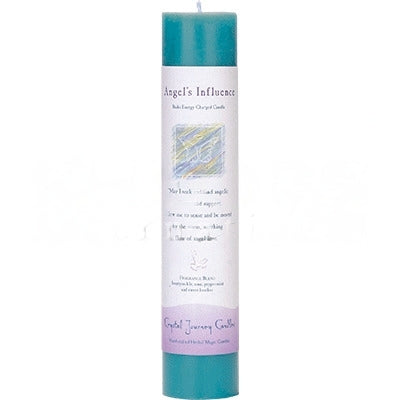 Candle Pillar Herbal 7"