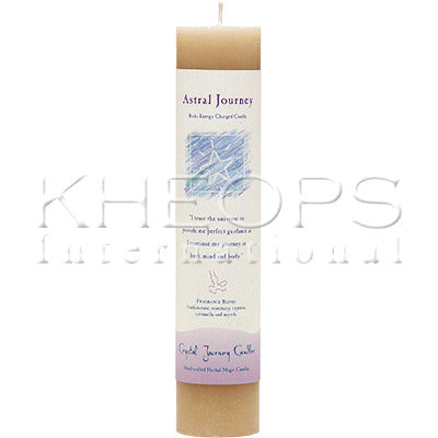 Candle Pillar Herbal 7"