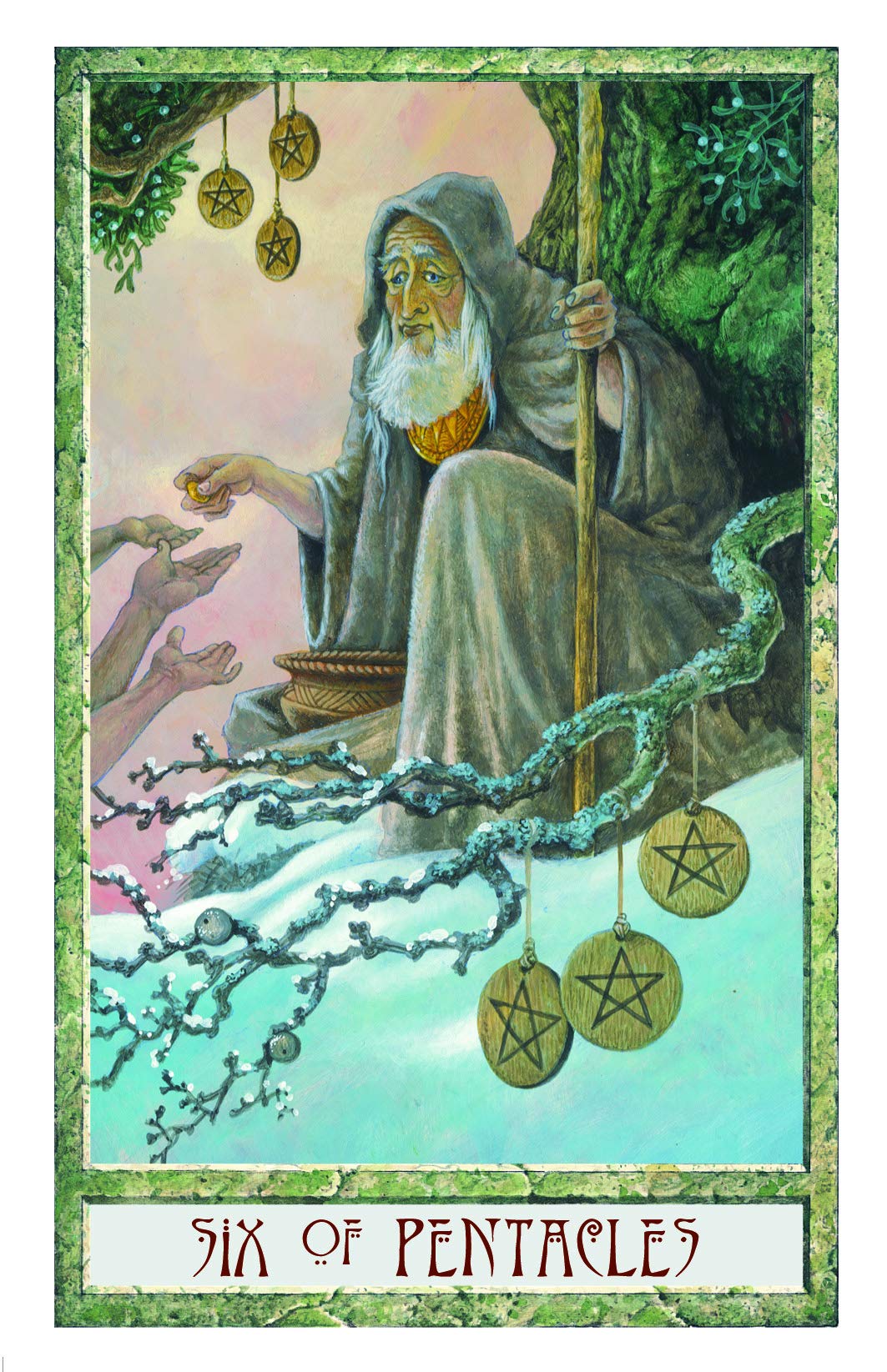Druidcraft Tarot Deck (New Edition)- Philip & Stephanie Carr-Gomm & Will Worthington