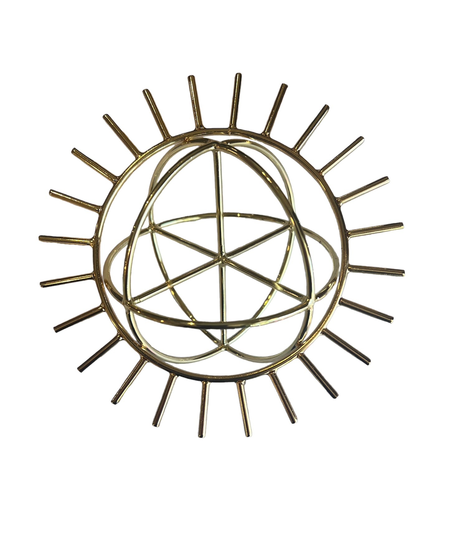 Sun Ring - 24 karat Golds Plated Energetic instrument