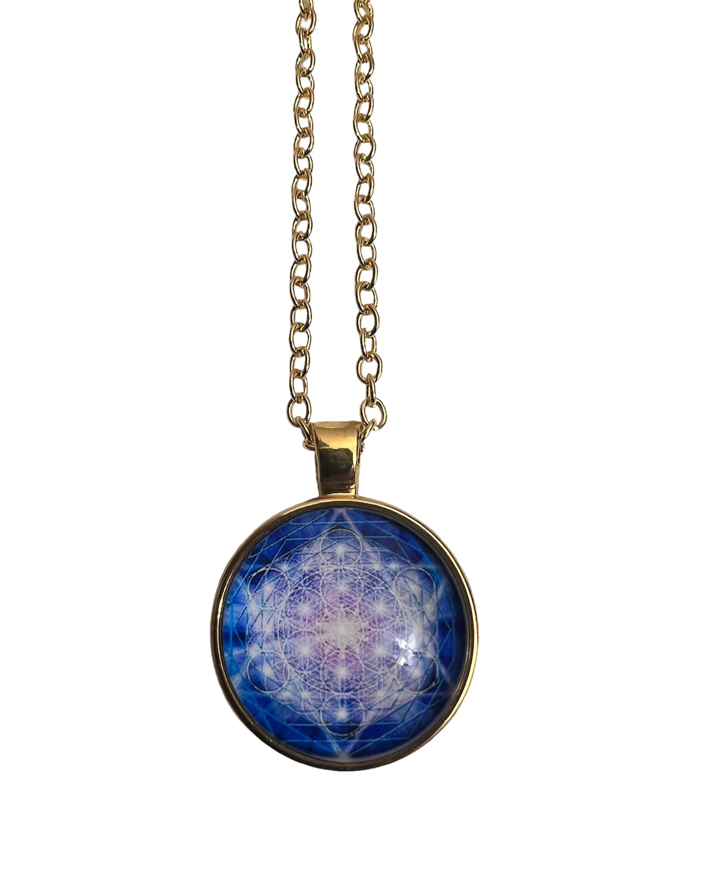 Rife Programmed Sacred Geometry Pendant - Metatron