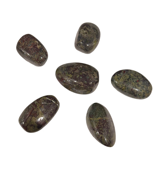 Dragon's blood Jasper - Palm Stone