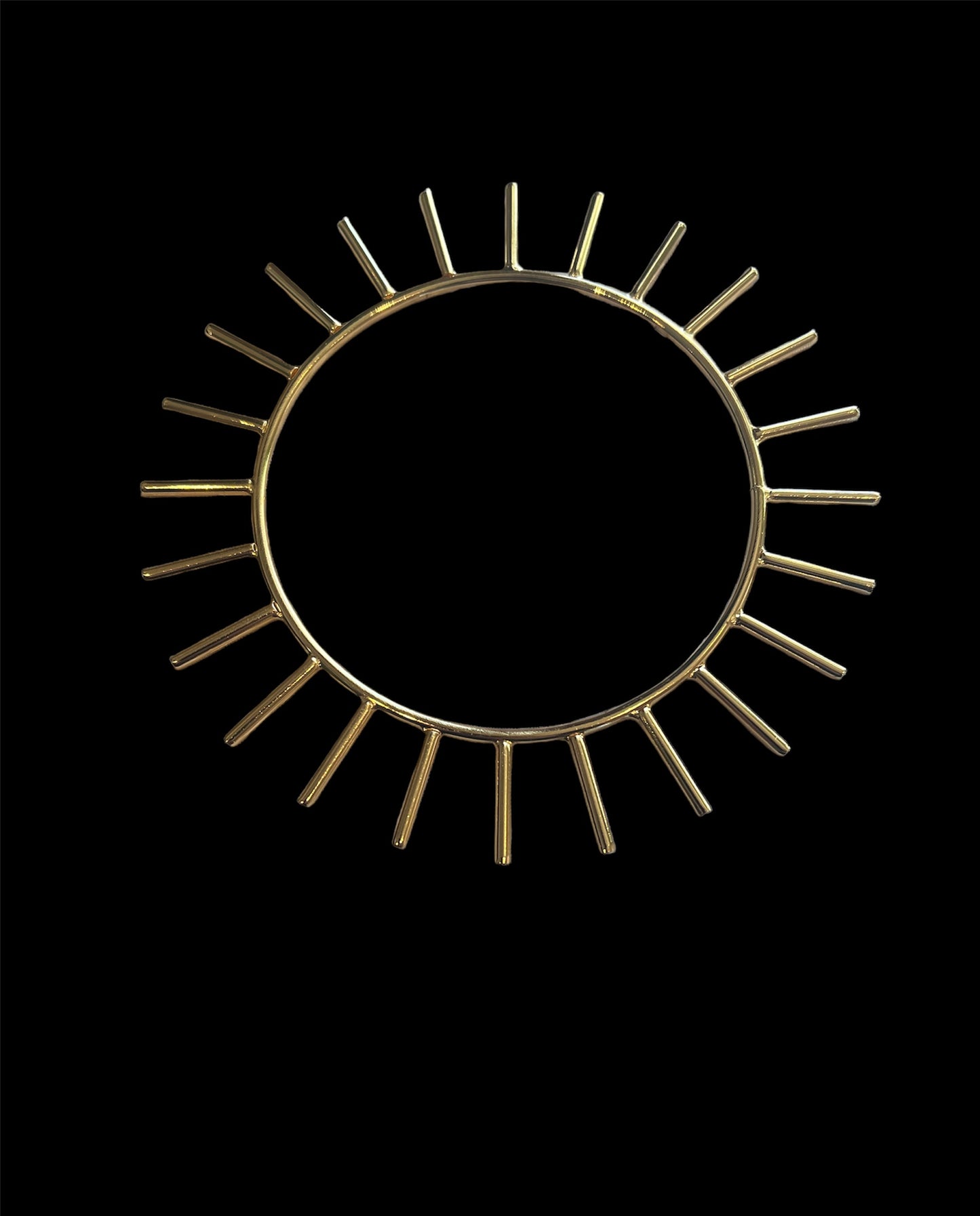 Sun Ring - 24 karat Golds Plated Energetic instrument