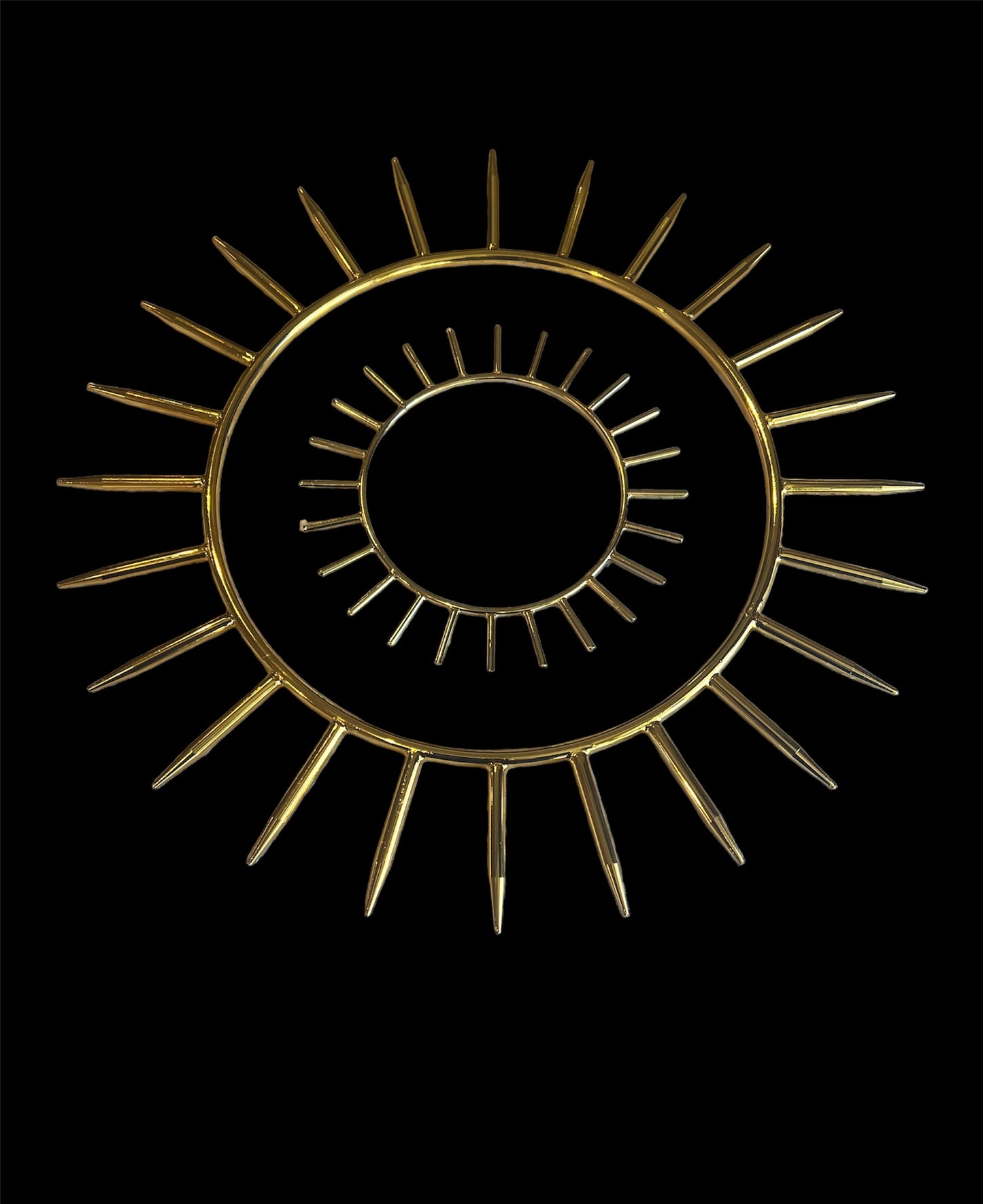 Sun Ring - 24 karat Golds Plated Energetic instrument