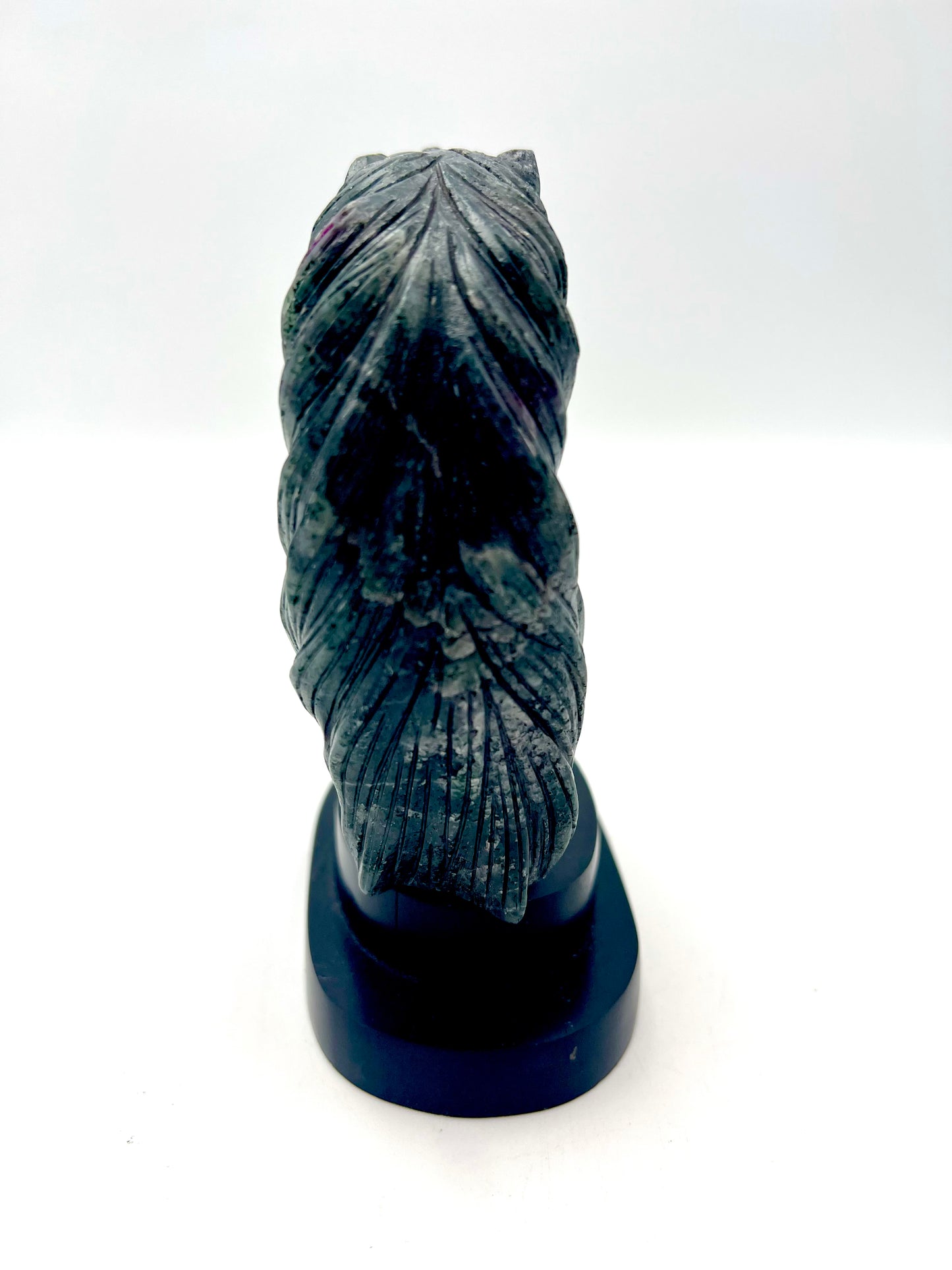 Carved Indigo Gabbro Unicorn