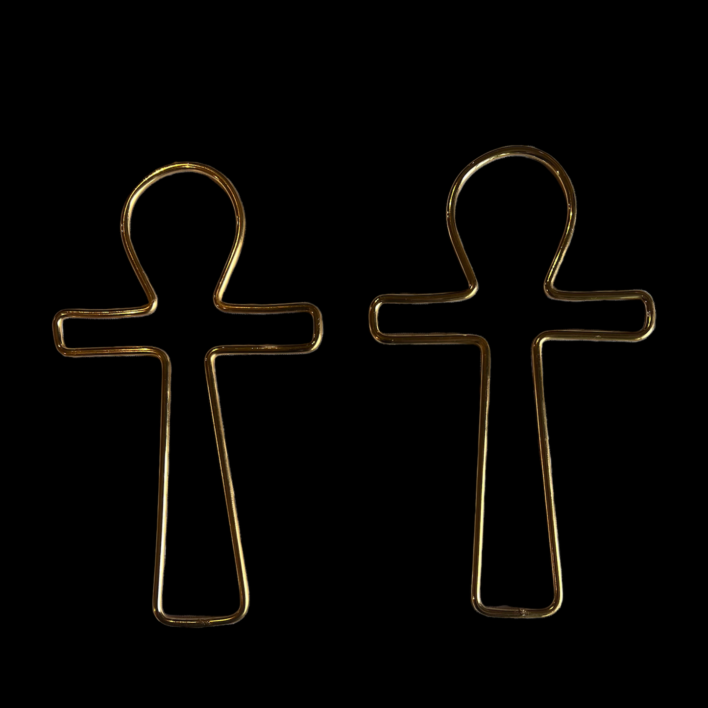 Ankh 24 kr Gold Platted - copper Wire inside
