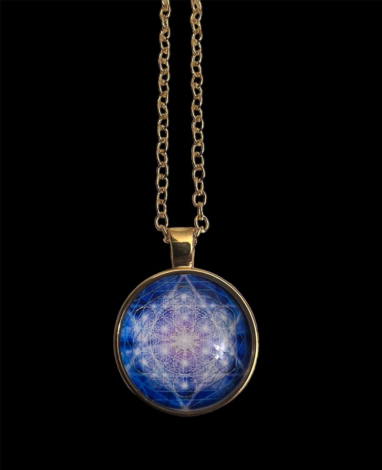 Rife Programmed Sacred Geometry Pendant - Metatron