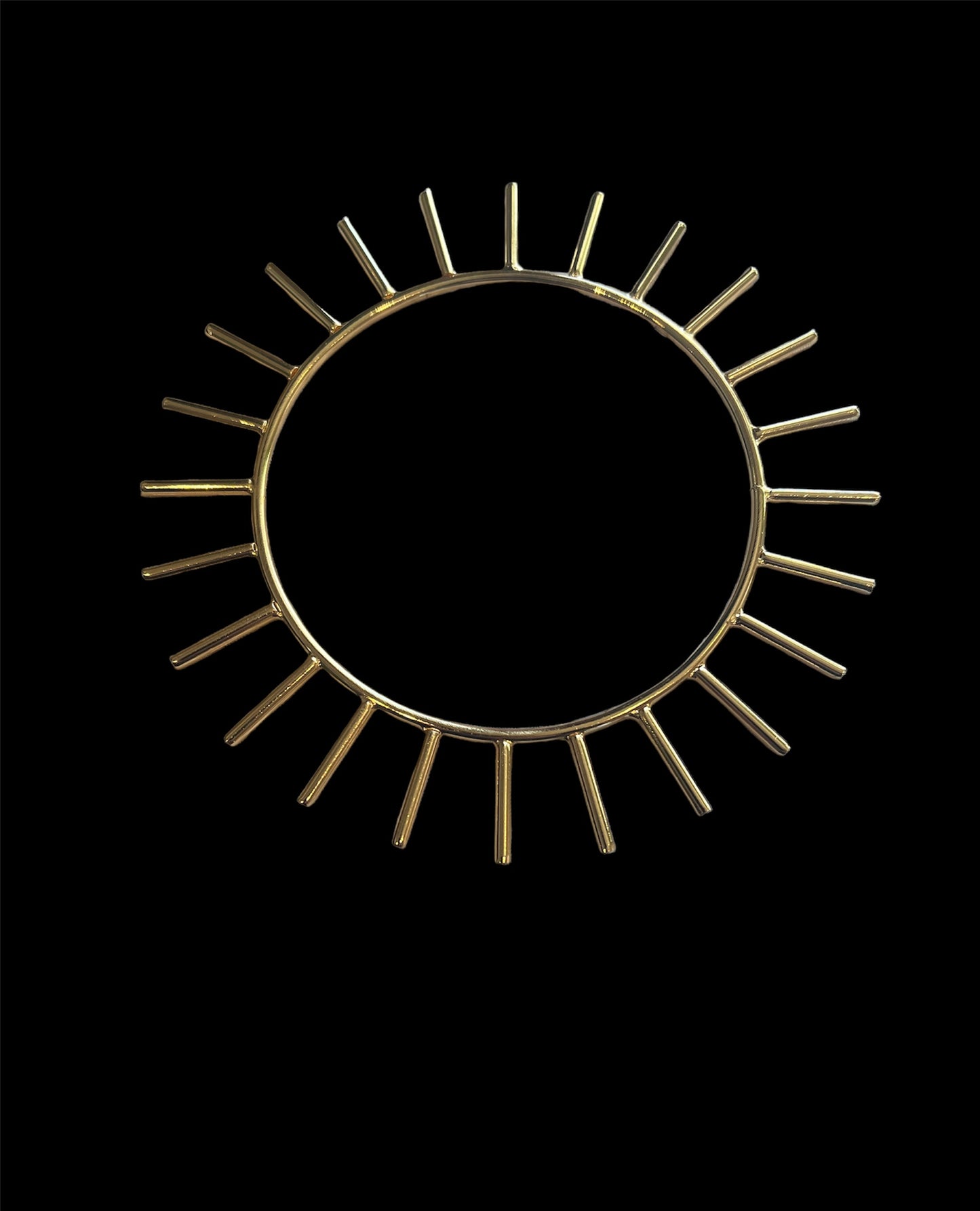 Sun Ring - 24 karat Golds Plated Energetic instrument