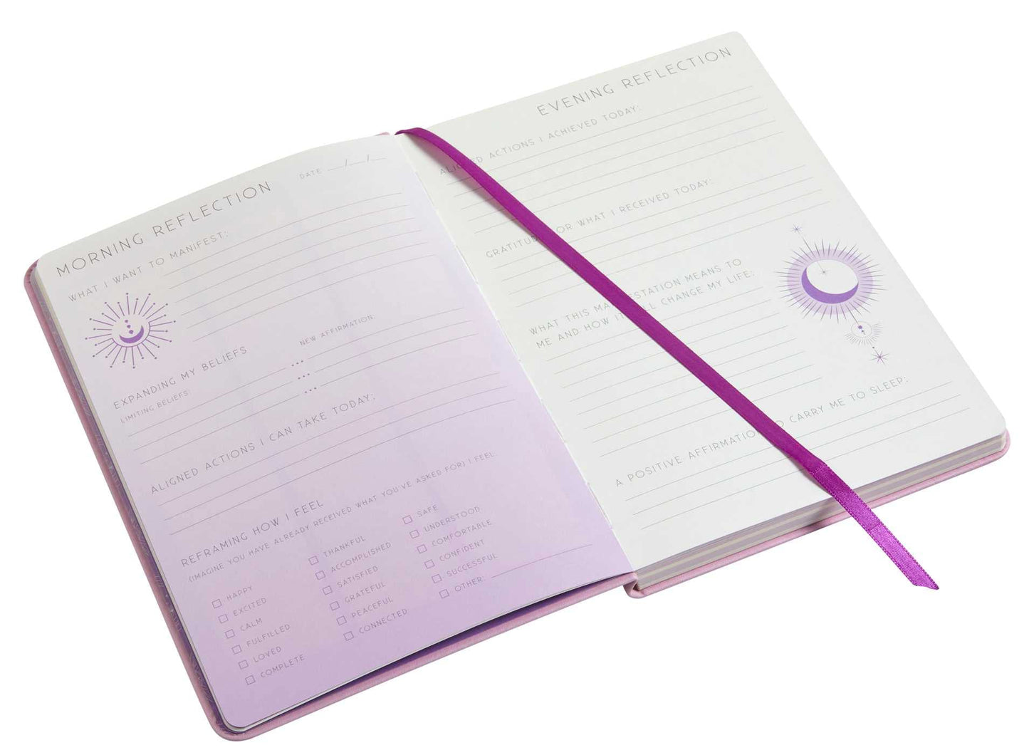 Manifesting Journal - A Day and Night Reflection Journal