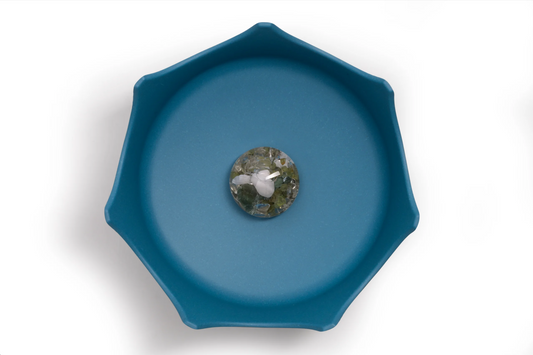 VitaJuwel CrownJuwel Pet  Dispenser - Ocean Blue