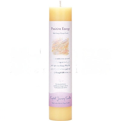Candle Pillar Herbal 7"