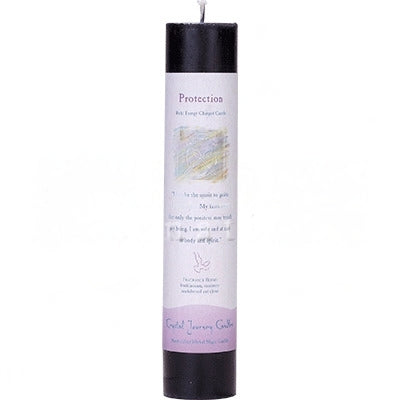 Candle Pillar Herbal 7"