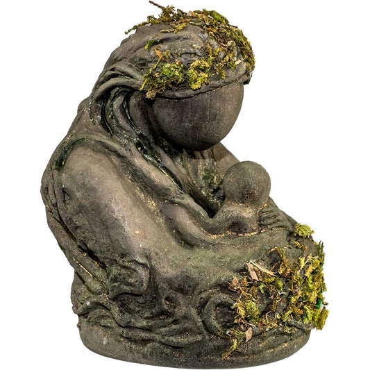 Gypsum Figurine - Holding a Child in my Arms