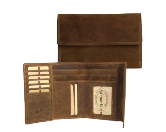 Bison Leather Wallet - Adrian Klis