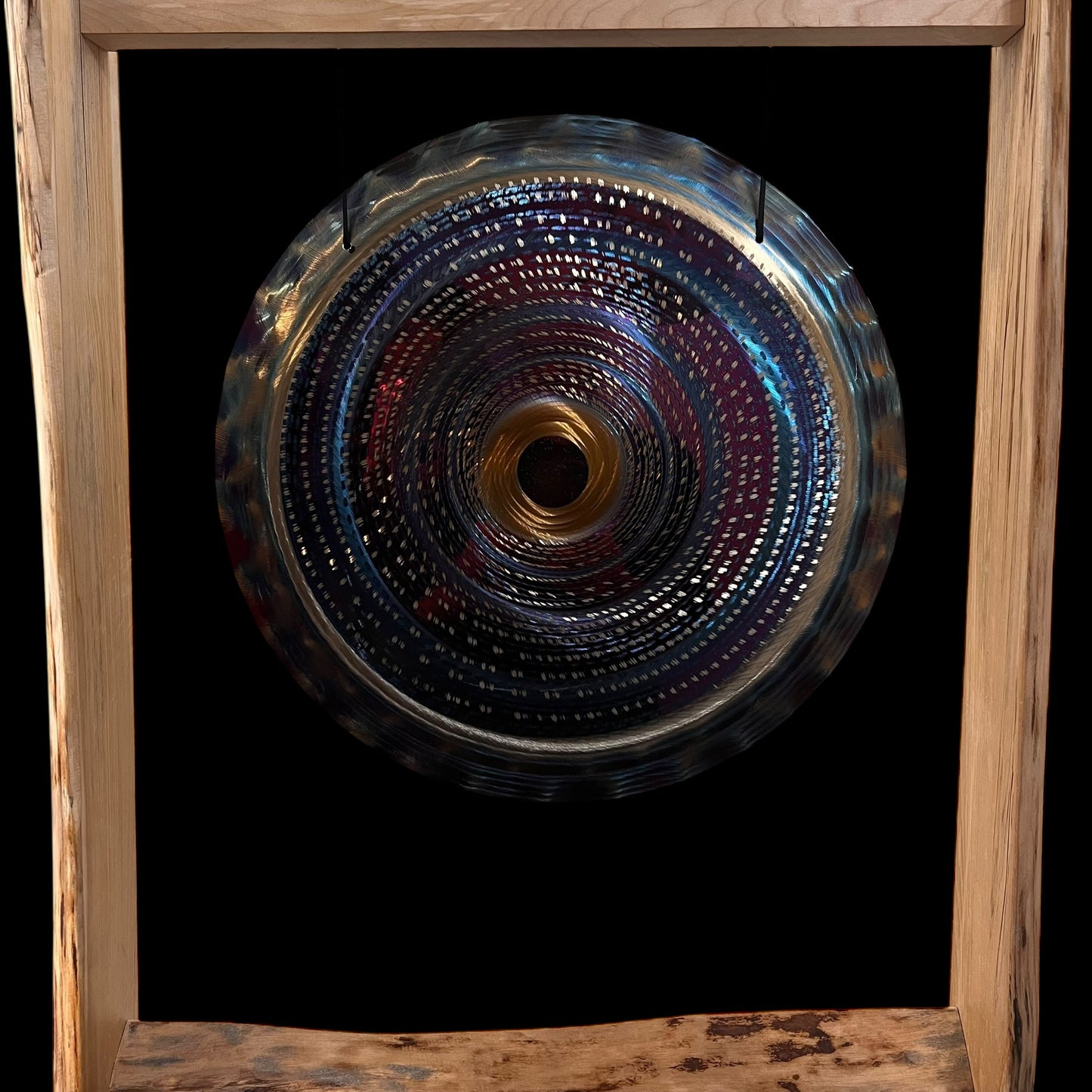 19" / 48 cm - handheld gong - Blue Eye - Grotta Sonora