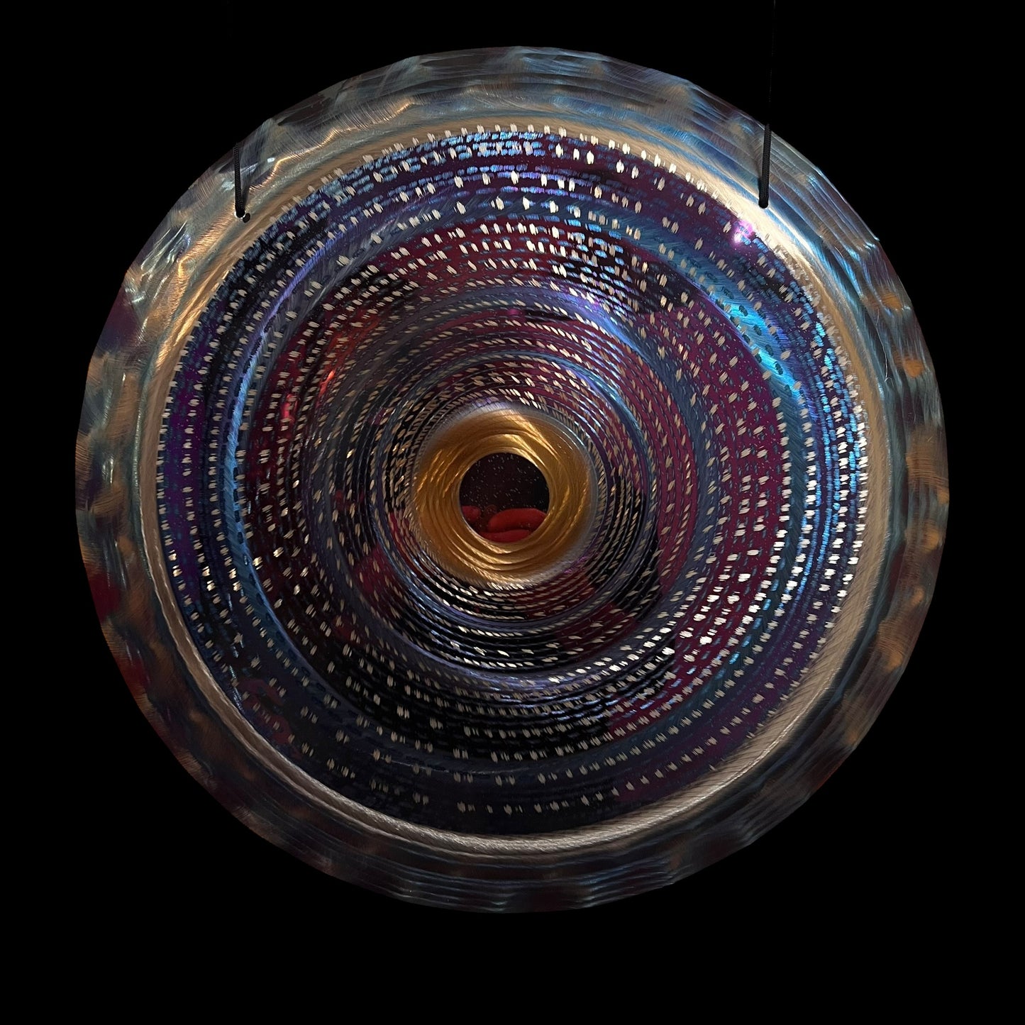 19" / 48 cm - handheld gong - Blue Eye - Grotta Sonora