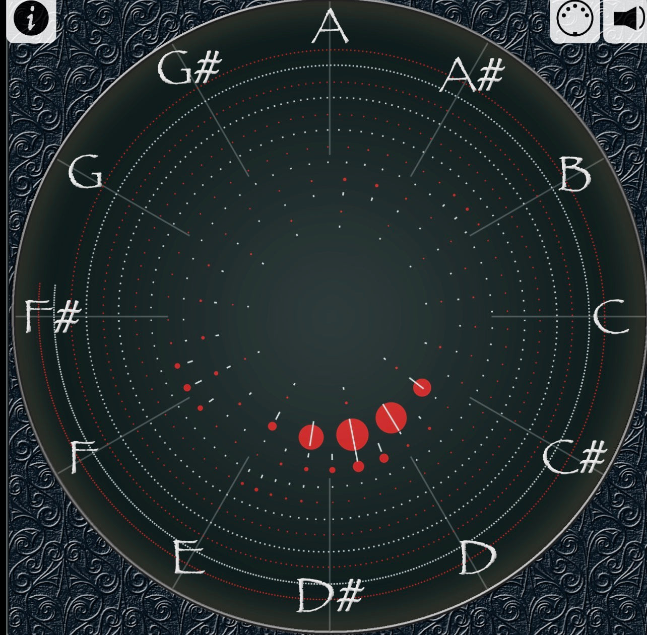 19" / 48 cm - handheld gong - Sun Eye - Grotta Sonora