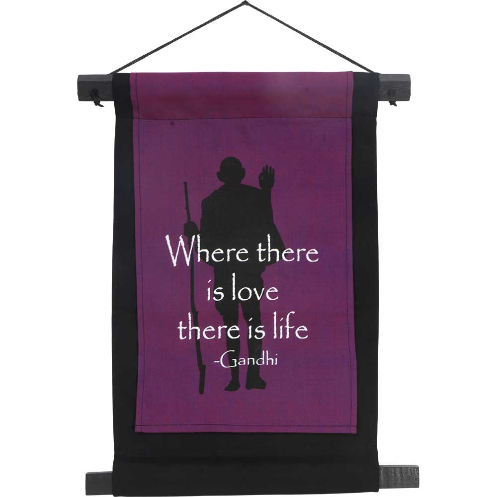 Banner - Small Cotton - Ghandi
