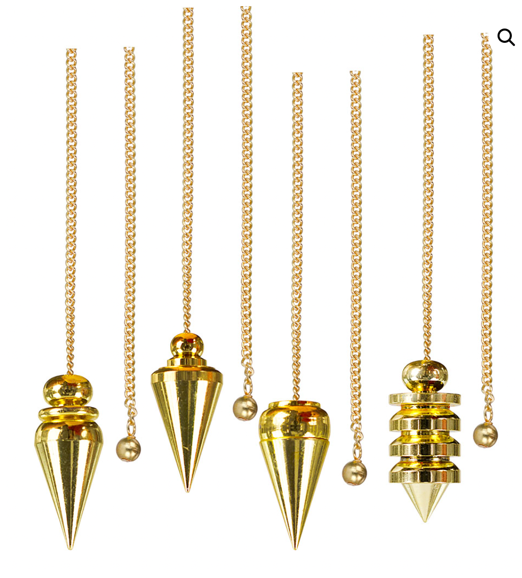 Pendulum -brass /assorted shapes