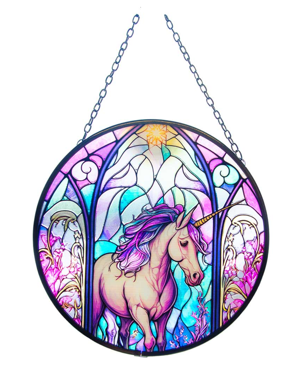 6" Mythical Unicorn Sun Catcher