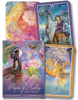 Whispers of Healing Oracle Cards by Angela Hartfield & Josephine Wall