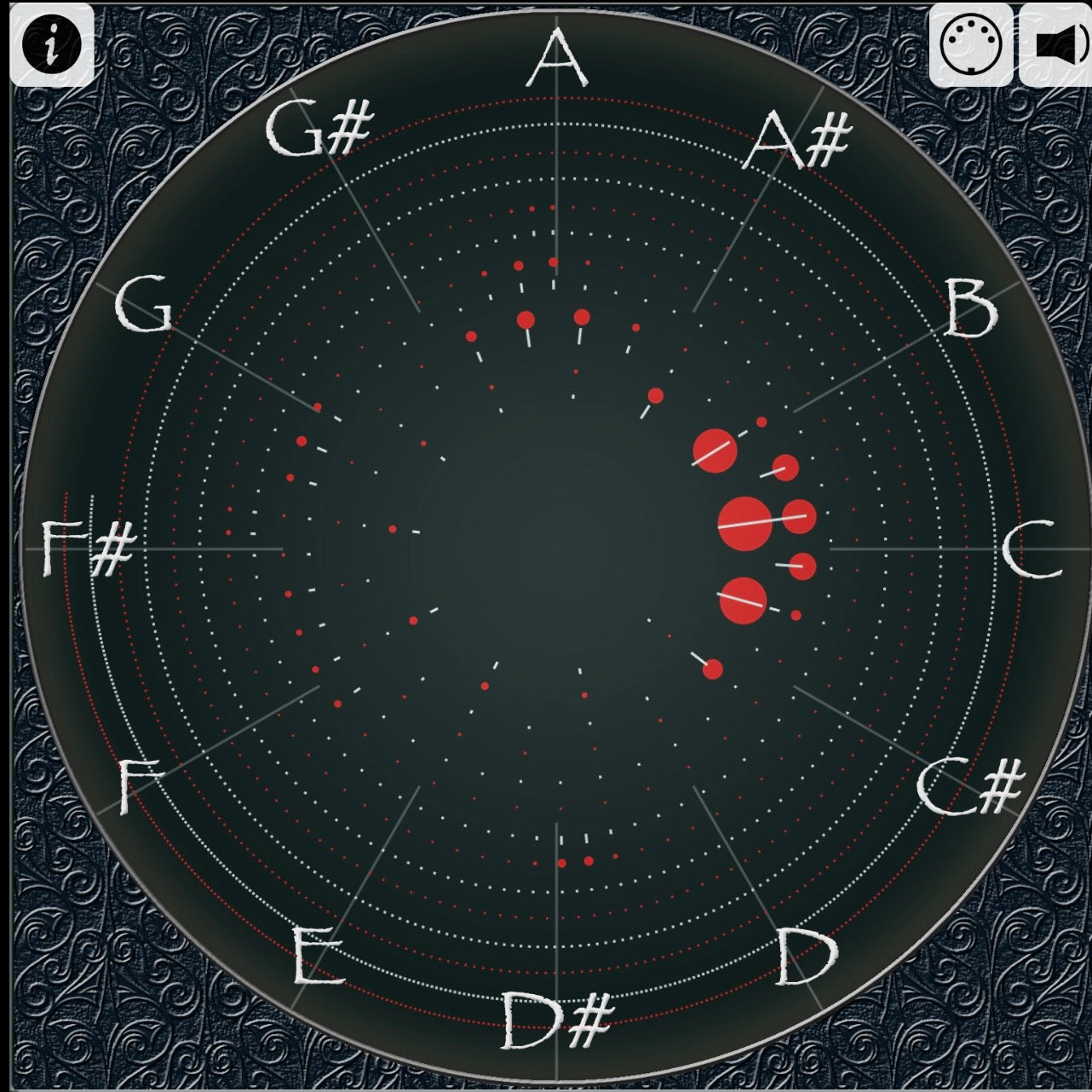 19" / 48 cm - handheld gong - Blue Eye - Grotta Sonora