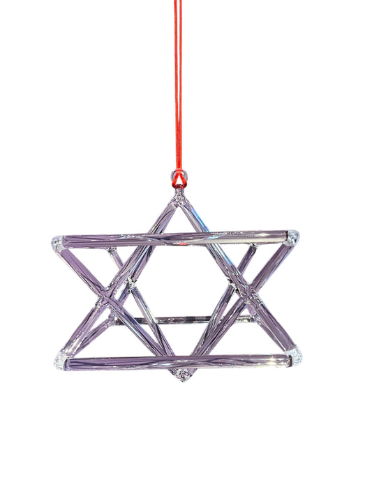 Clear quartz Crystal Merkaba