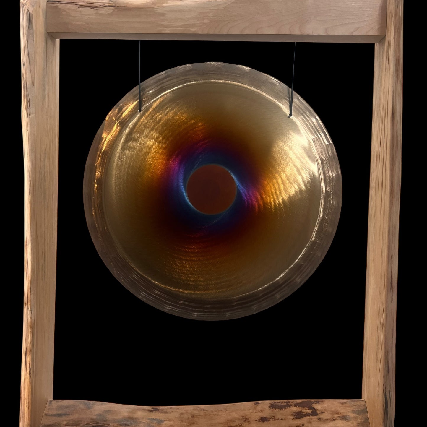 19" / 48 cm - handheld gong - Sun Eye - Grotta Sonora