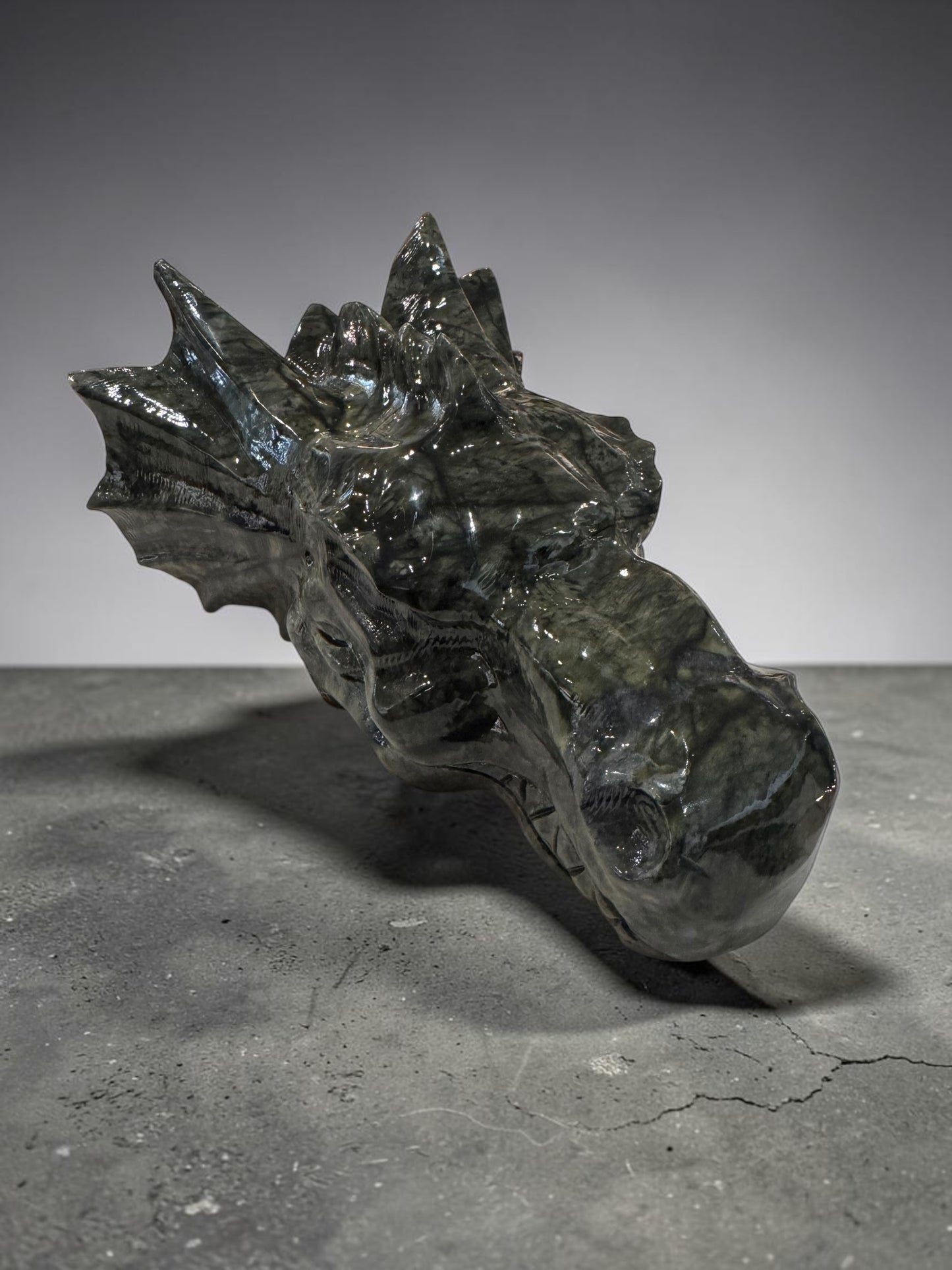 Bloodstone Dragon Head