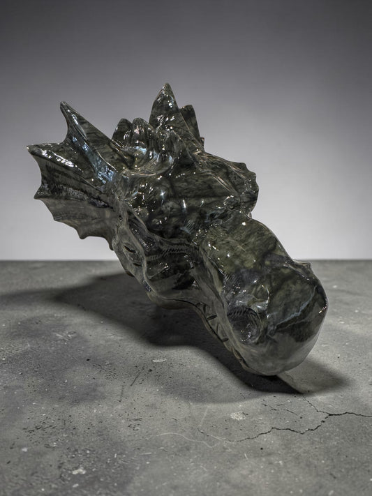 Bloodstone Dragon Head