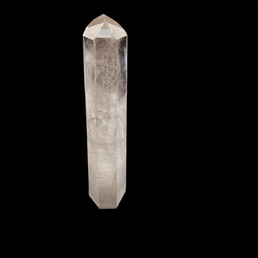 Clear Quartz - polished tower