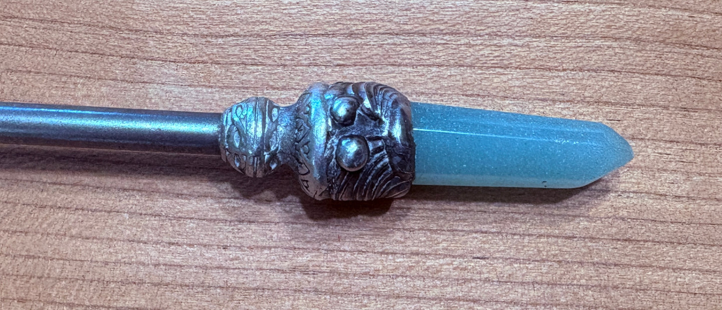 Faery Magic Wand - Clear Quartz/ Aventurine: Available