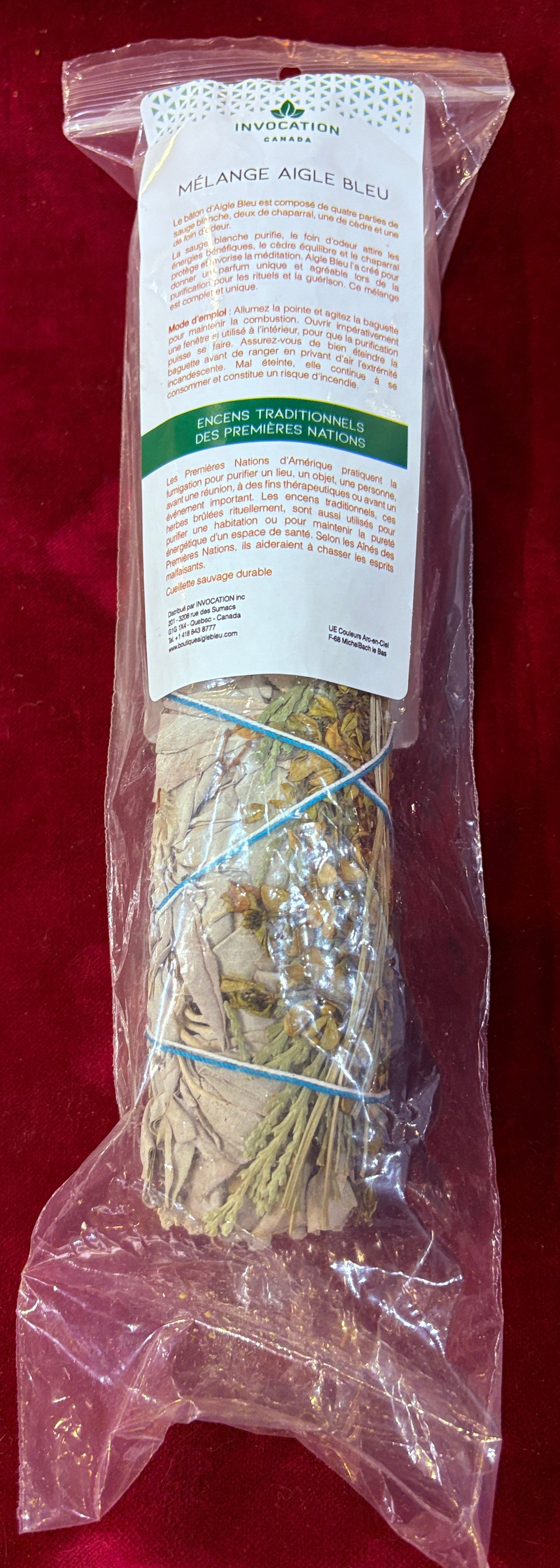 Blue Eagle Smudge Stick/Wand