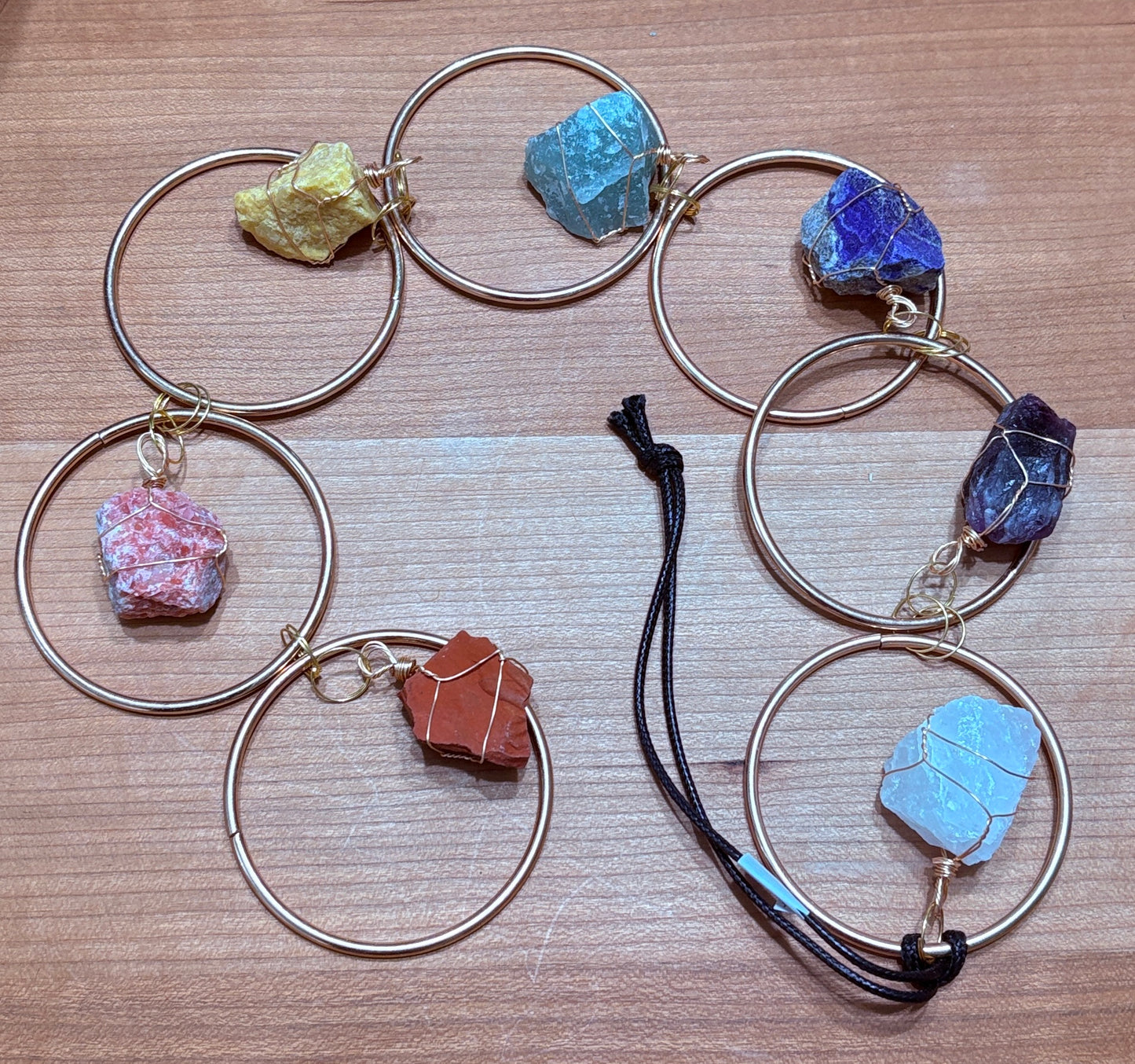 7 Chakra Gemstone Hanging decor