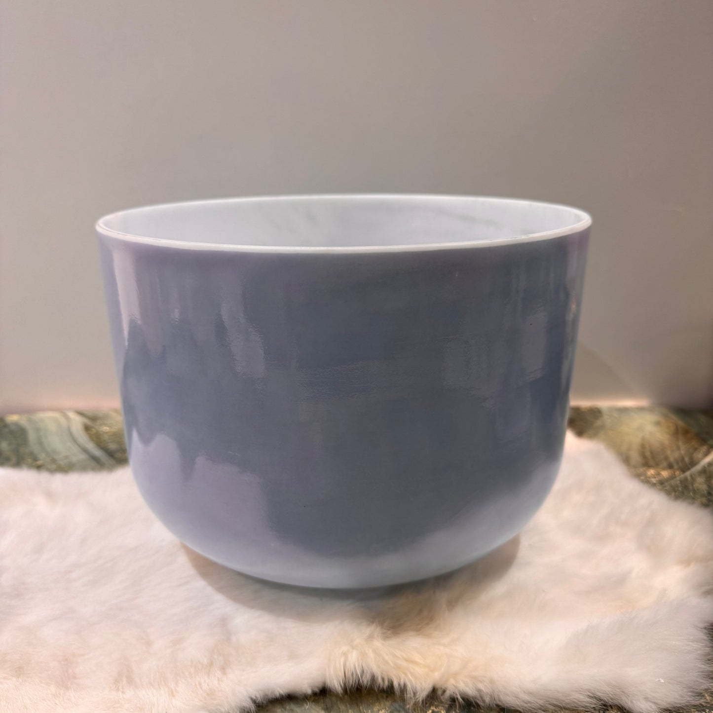 10"  A# -25 OCEAN INDIUM ALCHEMY CRYSTAL SINGING BOWL