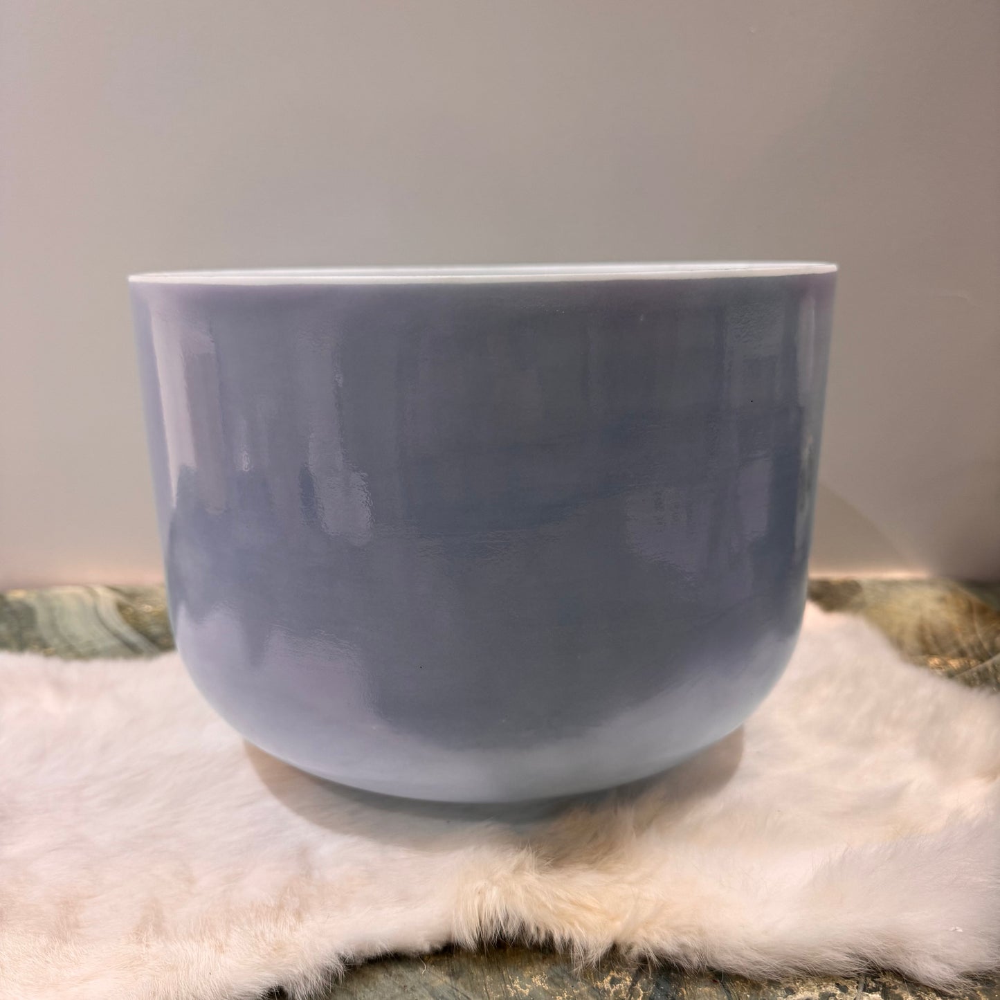 10"  A# -25 OCEAN INDIUM ALCHEMY CRYSTAL SINGING BOWL